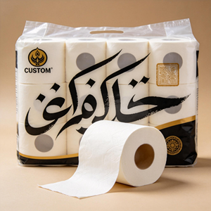 <span class=keywords><strong>Carta</strong></span> Igienica in Pura Fibra di Legno, Spessa a 4 Veli, Confezione <span class=keywords><strong>da</strong></span> 6 Rotoli, Assorbente, a Scioglimento Rapido, Anti-Intasamento, per Uso Domestico e Bagno - Product Image 1