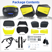 Juego de Tres Maletas para Motocicleta X-ADV 750, Directo de Fábrica, Caja Superior Impermeable, Maletas Laterales, Adaptación para Honda XADV750