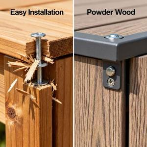 Atacado Novas Tendências Anti Amarelamento Epóxi Resina De Poliéster Grão De Madeira Revestimento Em Pó para Instalações Públicas Pintura Em Pó - Product Image 4