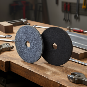 Fervi Compressed Non Woven Sanding Disc Unf150 150mm Abrasive <b>Grinding</b> <b>Wheel</b> For Metal Wood Polishing - Product Image 3