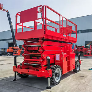 Plataforma Elevadora de Tijera Autopropulsada de 6m 8m en Venta, Elevador Hidráulico de Tipo Tijera Aérea - Product Image 1