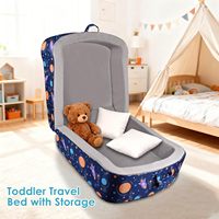 Lit de voyage pliable rectangulaire en mousse pour enfant, portable, pour l'extérieur, lit de sol pliable pour tout-petit, lit de voyage pliable, modèle 2026, personnalisé en usine