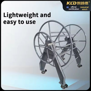 Anpassen der Kabel wickel maschine Mobiler Typ Handkurbel rohr walz maschine Schlauch wickel maschine für die Schiffs logistik - Product Image 5