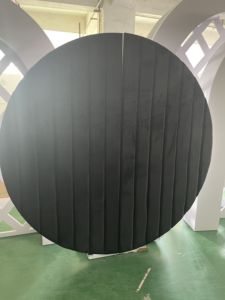 Черный бархатный свадебный фон с воздушными шарами для мероприятий - Product Image 6