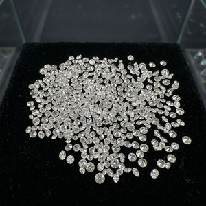 Diamantes naturales sueltos de minería terrestre, talla brillante redonda, color GH, claridad VS, tipo Star Melee, de la más alta calidad, a precio de descuento - Product Image 1