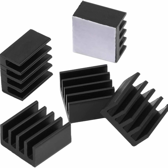 40mm 2pin Aluminium Mosfet Heatsink Dissipeur Thermique 40x40x30 Heat Sink Casing 80mm
