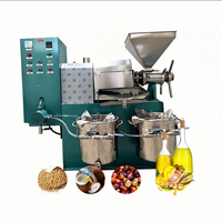 Presse à huile centrifuge à vis en acier inoxydable pour arachides, graines de soja, haricots, colza, tournesol, sésame et olive