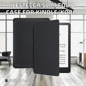 Étui Folio en Cuir PU Fin AilesTecca pour <span class=keywords><strong>Kindle</strong></span> <span class=keywords><strong>11</strong></span> <span class=keywords><strong>2022</strong></span> Kobo Clara avec Fonction de Sommeil Automatique et de Réveil - Product Image 2