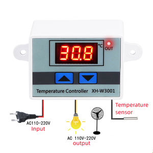Controlador de temperatura digital XH-W3001, controlador de temperatura por microcomputadora, interruptor de control de temperatura 12V 24V 110V-220V/1500W - Product Image 4
