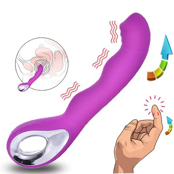 10 modalità G vibratore Spot Finger AV Wand massaggiatore dito Dildo vibratore giocattoli del sesso per donna