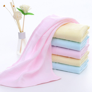 Bavette en gaze double couche 27x50 cm en coton doux et absorbant, plusieurs couleurs, pour usage médical - Product Image 1