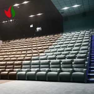 Chaise de stade de cinéma moderne Offre Spéciale avec porte-boisson pour salon de cinéma maison et salle de sport - Product Image 1