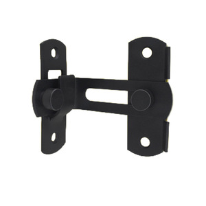 Stainless Steel <b>Door</b> Latch Mini 90 Degree Right Angle <b>Lock</b> For <b>Barn</b> Pet Cage Keyless Durable Furniture <b>Lock</b> - Product Image 2