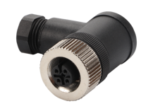 Connecteur de câble circulaire M12 IP67 étanche DIN pour capteur de puissance, mâle-femelle, droit, à angle droit, hybride, surmoulé