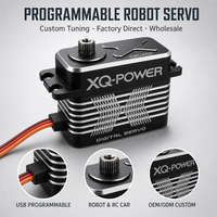 Servomoteur Robot XQ-POWER XQ-S8045D 45KG Haute Vitesse Sans Noyau Numérique 8.4V HV Étanche CNC Métal OEM Vente en Gros Voiture RC