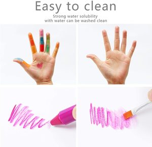 12 шт., Детские нетоксичные быстросохнущие мелки - Product Image 5