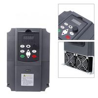 Inversor de Frecuencia Variable (VFD) de 10HP 15HP 7.5/11kW, Inversor de Frecuencia CA Monofásico de 220V a Trifásico de 220V o 380V