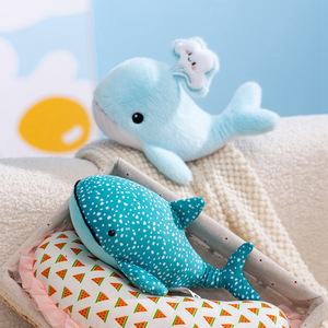 HECION Simpatici Peluche di Animali Marini: Delfino, Balena, Squalo, Foca, Orca - Bambole di Peluche Creative per Bambini - Product Image 2