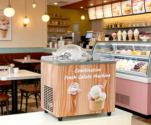 Macchina per Gelato Artigianale Italiano di Lusso per Gelaterie di <span class=keywords><strong>Alta</strong></span> Gamma, Macchina per Gelato Fresco da Banco - Product Image 6