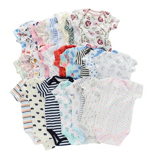 Random Shipments <b>Baby</b> <b>Rompers</b> Blank Certified <b>Plain</b> <b>White</b> Cotton <b>Baby</b> Bodysuit <b>Baby</b> - Product Image 1