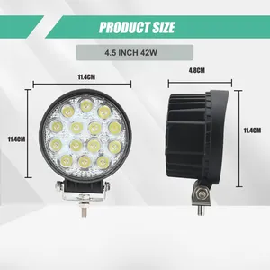 Truck Cob 12v 24v Car Led Working Light Led Tractor Working Light Led Work Lights