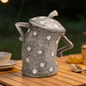 Adornos creativos de resina para tazas, pintados a mano con estilo de tinta salpicada, para almacenamiento de tazas, decoraciones y regalos. - Product Image 1