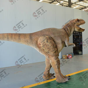 Costume de <span class=keywords><strong>dinosaure</strong></span> de haute qualité à commande manuelle pour spectacle, inspiré de Jurassic Park - Product Image 2