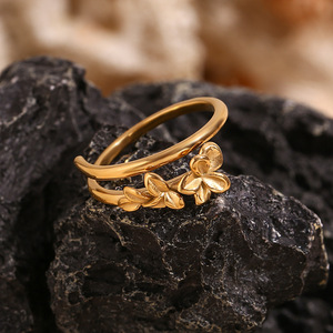 S925 Sterling Silver Embossed Flower Open <b>Ring</b> Retro Classic Floral Design Adjustable Niche Aesthetic Ladies Elegant <b>Finger</b> <b>Ring</b> - Product Image 6