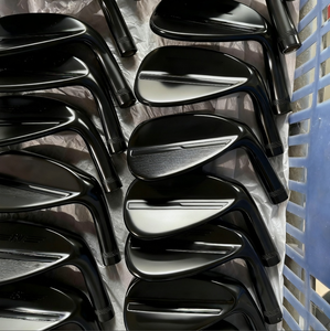 Zeppa destrorsa mazze da Golf Set 50/52/54/56/58/60 gradi testa di fusione cunei in acciaio nero - Product Image 1