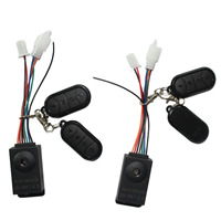Alarme de vélo électrique, scooter, démarrage à une touche, télécommande sans fil, prise simple, prise double, dispositif antivol à cinq fils CD-02