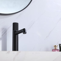 Robinet de lavabo moderne à monobloc, à poignée unique, avec cartouche céramique, en laiton, pour eau chaude et froide, prix usine