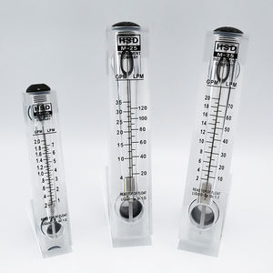 耐久性プラスチックチューブ流量計パネルマウント流量計インライン水流計PVC水流計Rotameter Ss316 3インチユニット - Product Image 3