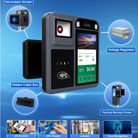 Validador de Autobús Inteligente P18-Q AFC 4G NFC Android, Terminal de Pago de Boletos con Código QR, Cobro de Tarifas sin Efectivo