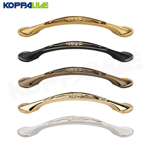 Koppalive phong cách Châu Âu hoa trắng tủ quần áo ngăn kéo kéo Fancy Antique rắn brass tủ xử lý - Product Image 4