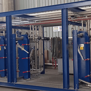 Module de membrane à fibres creuses WOBO Pvdf 200 Nm3/h Filtre à membrane à fibres creuses LNG monté sur dérapage pour l'élimination de H2S - Product Image 5