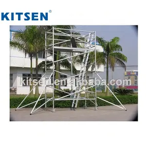Aluminium Mobile Tower Scaffolding For Construction Mobile Scaffold Tower