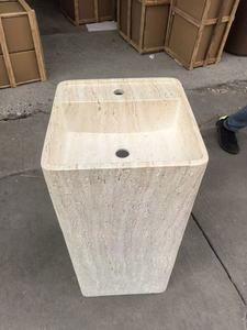 <span class=keywords><strong>Lavabo</strong></span> Moderno <span class=keywords><strong>de</strong></span> Piedra Artificial <span class=keywords><strong>con</strong></span> Soporte para Grifo <span class=keywords><strong>de</strong></span> un Solo Orificio, <span class=keywords><strong>Lavabo</strong></span> Artístico Independiente para Baño - Product Image 2