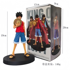 Set <span class=keywords><strong>de</strong></span> 6 <span class=keywords><strong>Figuras</strong></span> <span class=keywords><strong>de</strong></span> <span class=keywords><strong>Anime</strong></span> Directo <span class=keywords><strong>de</strong></span> Fábrica: Luffy, Zoro, Trafalgar Law, Estatuas <span class=keywords><strong>de</strong></span> PVC Multiforma para Colección y Regalo, Venta al por Mayor - Product Image 2