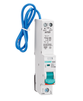 Interruptor Diferencial de Arco (AFDD) y Disyuntor de Corriente Residual (RCBO) ADDF5-40 Tipo C, Miniatura PA66 6kA 1P+N, Montaje en Riel, Certificado en el Reino Unido, AFCI