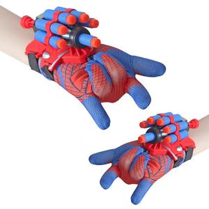 Lanciatore Spider-Man Personalizzato da Polso - Pistola Giocattolo con Proiettili in Plastica Morbida e Funzione Adesiva, Regalo Unisex per Cosplay, per Età 2-14+ - Product Image 1