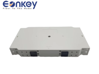 12F/24F nampan Splice serat ABS dapat ditumpuk-Universal cocok untuk panel Patch & ODFs (plastik putih, kepadatan tinggi)