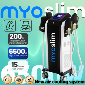 Máquina de Escultura Corporal <span class=keywords><strong>EMS</strong></span> de Precio Económico 6500W Myoslim <span class=keywords><strong>Sculptor</strong></span> con 4 Manijas RF EMSzero Estimulador Muscular Adelgazante y Escultor - Product Image 3