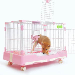 Vendita calda materiale plastico tre colori toilette adatto per cani di piccola taglia gabbie per canili di grandi dimensioni - Product Image 5