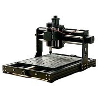 Mini routeur CNC 4030 Pro, graveur laser de bureau, 3 axes, moteur 500W, structure entièrement en aluminium, 400x300mm, contrôle GRBL, MDF, plastique