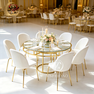 Chaise de salle à manger rembourrée en tissu velours, design moderne et luxueux, gain de place - Product Image 5