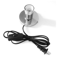 Cordon de lampe à sel 3M UK 3 broches E27 Plug-In Suspendu Suspension Ampoule Cordon de prise avec interrupteur Prise murale Adaptateur de prise
