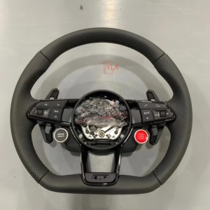 Volant en cuir et fibre de carbone pour <span class=keywords><strong>Audi</strong></span> TT, <span class=keywords><strong>prix</strong></span> de gros direct usine, amélioré - Product Image 4