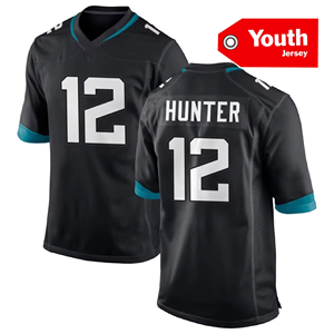 Jóvenes Florida Jerseys de fútbol americano de alta calidad Jacksonville Jerseys 12 Travis Hunter 16 Lawrence con logotipo - Product Image 2
