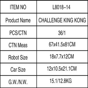 Robot transformador articulado estilo insecto dinámico de plástico de 20cm, juguete de modelo de deformación de coche a Guerrero - Product Image 5