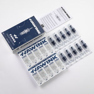 Cartuchos de Agujas para Tatuajes con Borde para Dedos, Esterilizados con Gas EO, de Calidad Premium, Tamaños Completos, Operación Precisa para Artistas Profesionales de Estudio - Product Image 5